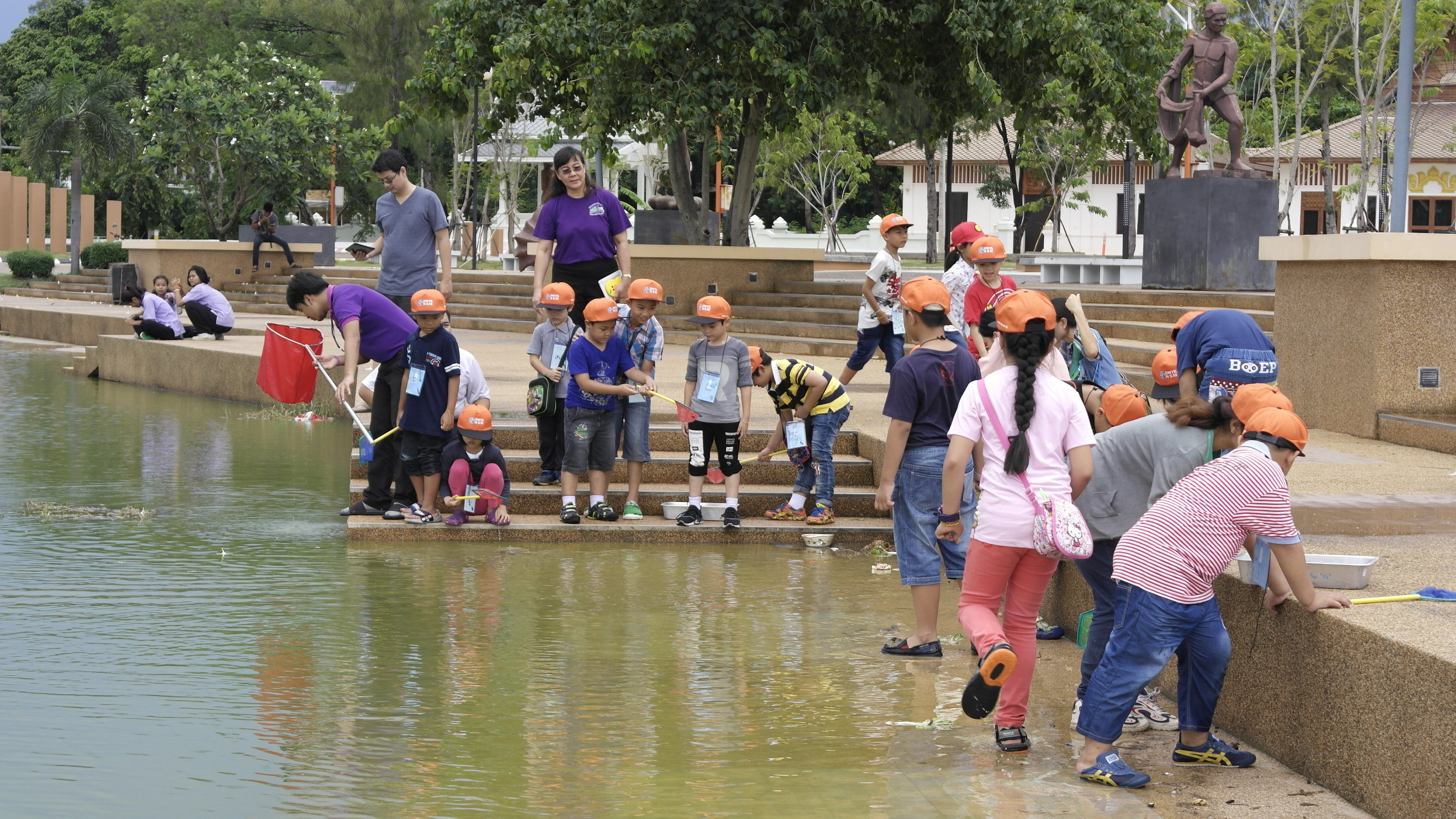 ภาพบรรยากาศกิจกรรม One Day Camp ครั้งที่ 1 “โลกของแมลงน้ำ”