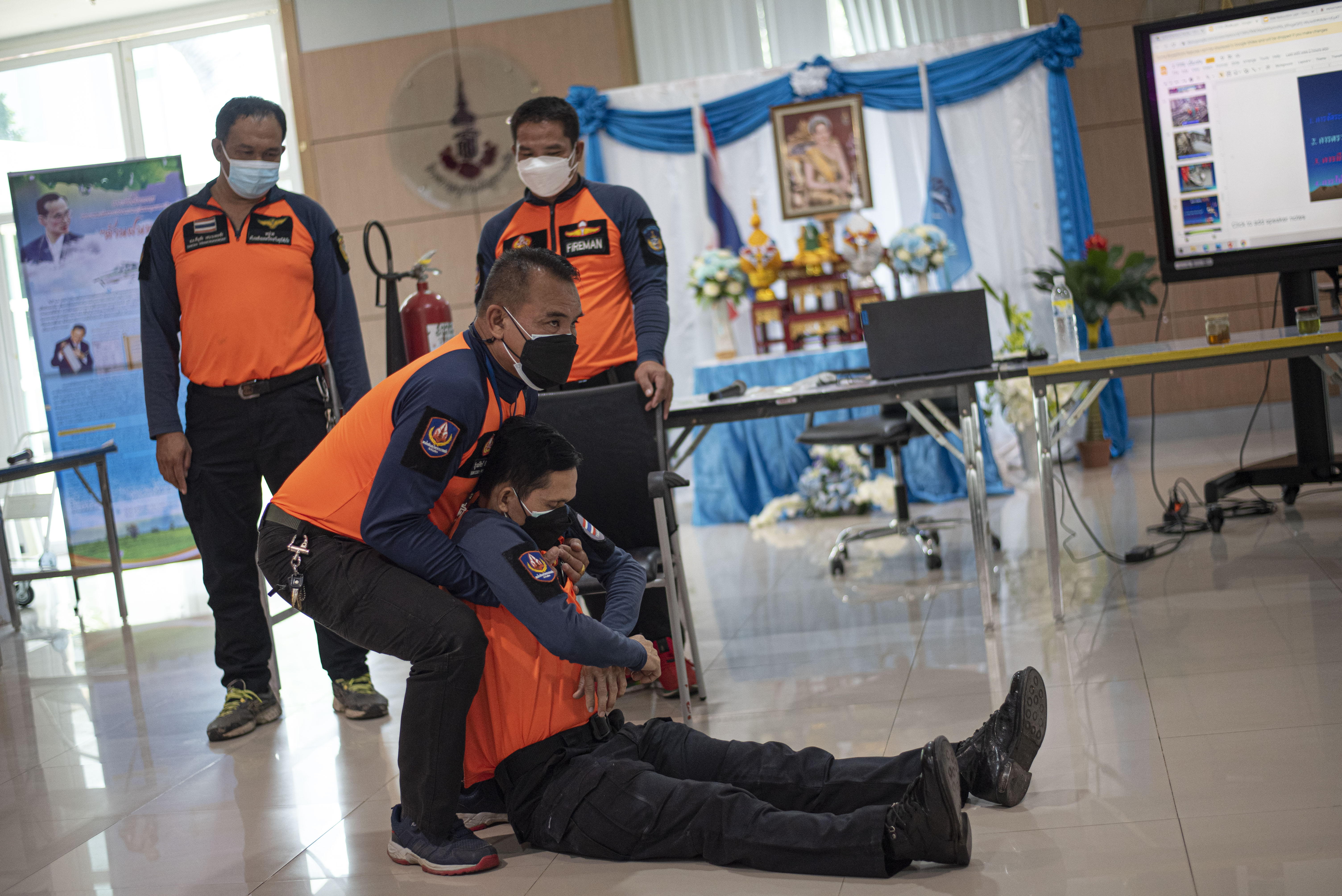 อบรมดับเพลิงเบื้องต้น 16 สิงหาคม 2564