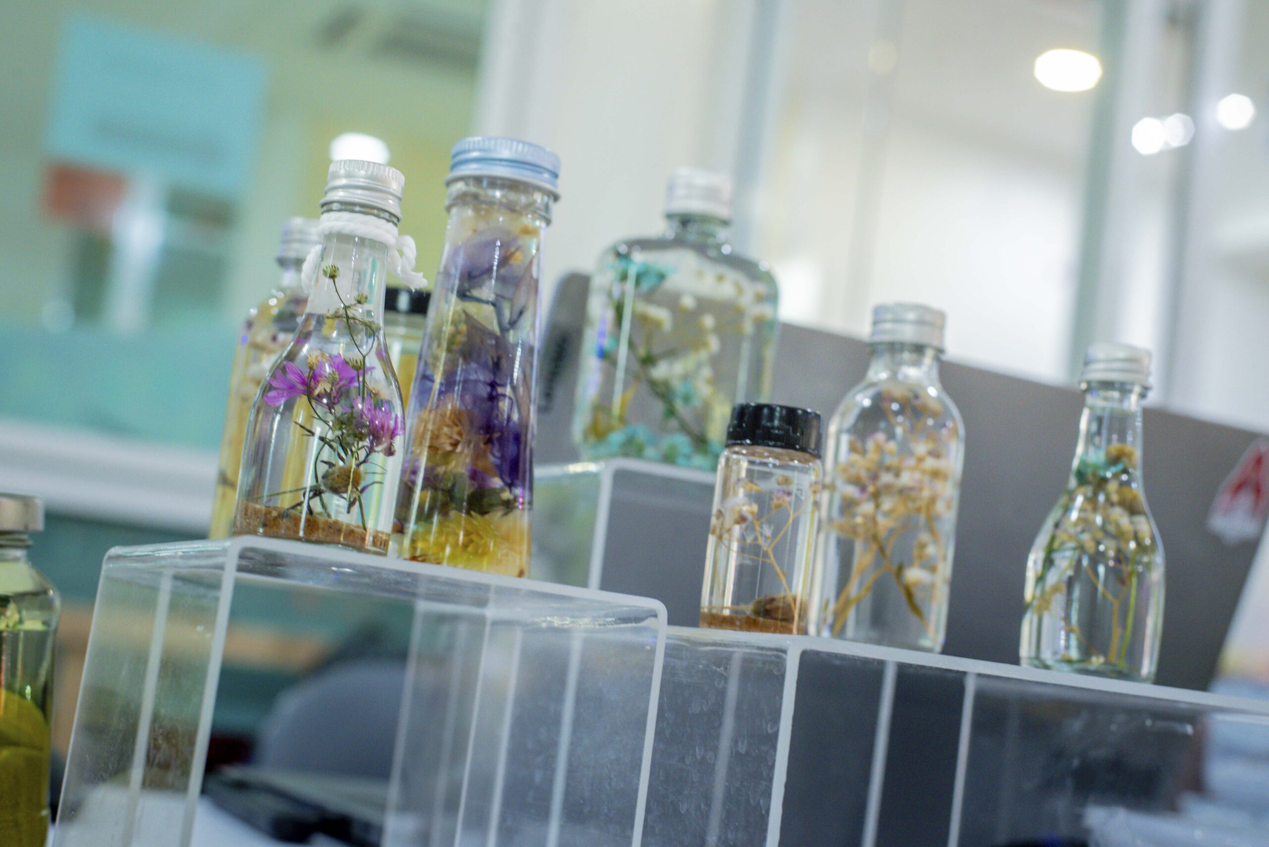 Family Day : ดอกไม้ในขวดแก้ว