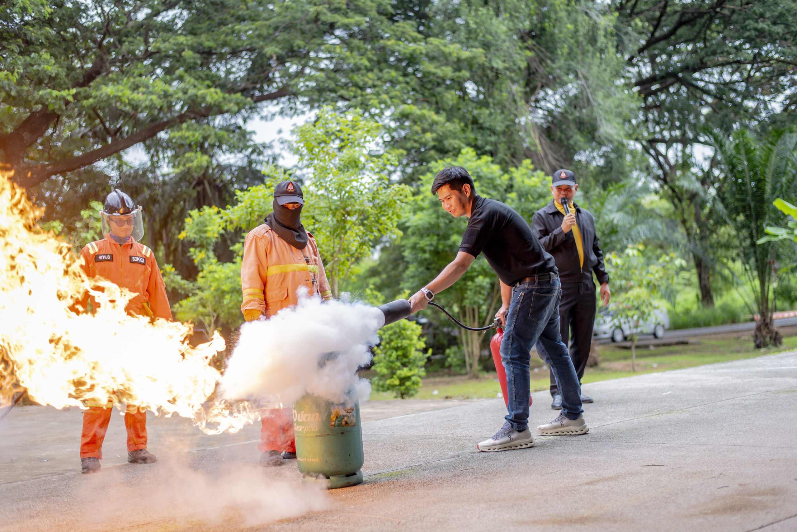 ศูนย์พิพิธภัณฑ์ มข. เสริมศักยภาพบุคลากร จัดอบรมเชิงปฏิบัติการป้องกันและระงับอัคคีภัย มุ่งสร้างความปลอดภัยและเตรียมความพร้อมรับมือเหตุฉุกเฉิน