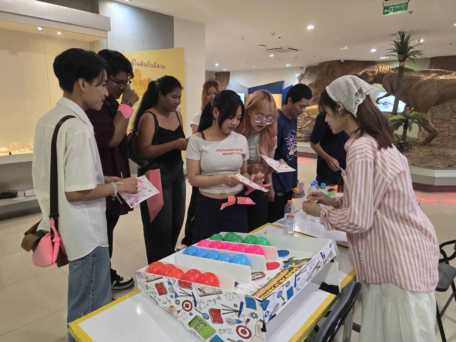 ฐานกิจกรรมทายใจกับคนรู้ใจ Science of Love